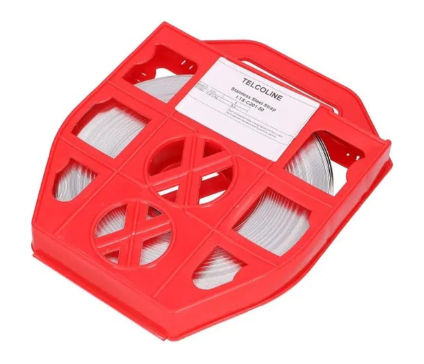 ExtraLink SS201 0,7mm Taśma ze stali nierdzewnej 10mm x 0,7mm 50m - 1544105 - zdjęcie